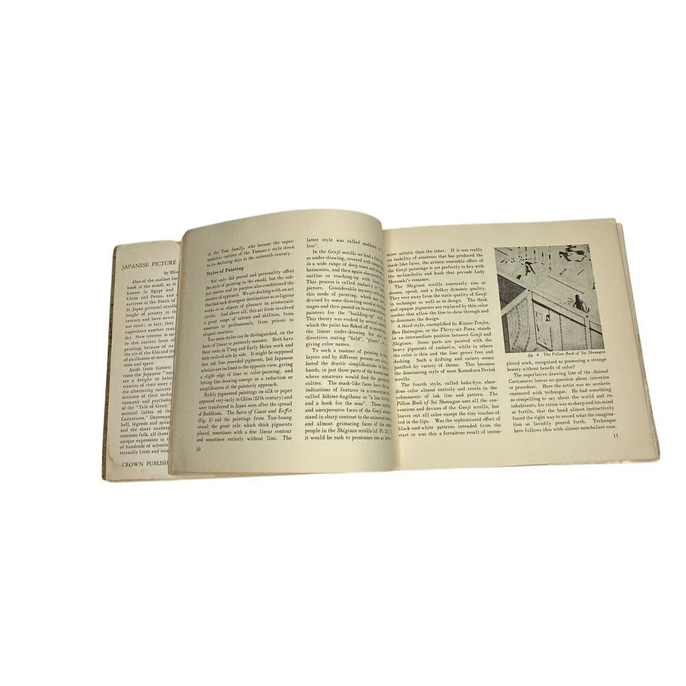 JAPANESE PICTURE SCROLLS - Art of The East Library by Elise Grilli‎ (1962)
